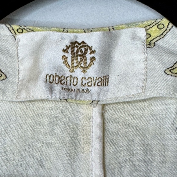 Vintage Roberto Cavalli Blazer – IT 42 / US 10 – Botanical Print - Picture 6 of 9